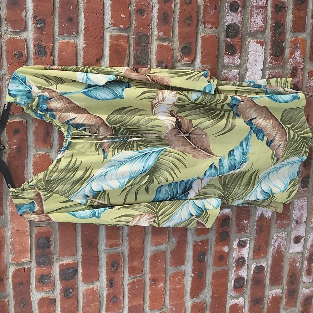Tommy Bahama tropical floral swim coverup size small